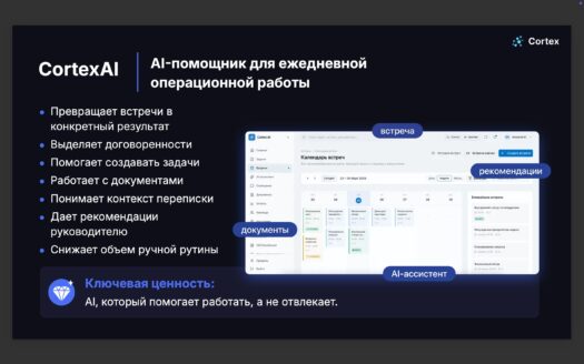 Ищем инвестора / инвестиционного партнера в технологический B2B-проект Cortex