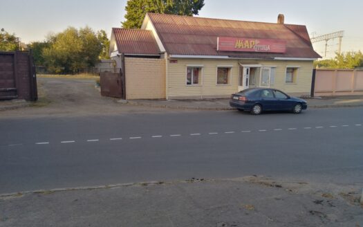 Комплекс зданий магазина с большой территорией